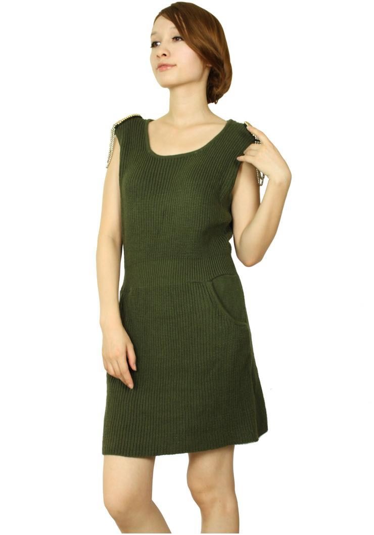 2013 autumn and winter women basic thickening plus size long design sleeveless sweater vest dress pullover