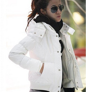 2013 Autumn and winter women slim puff sleeve cotton-padded jacket wadded jacket outerwear