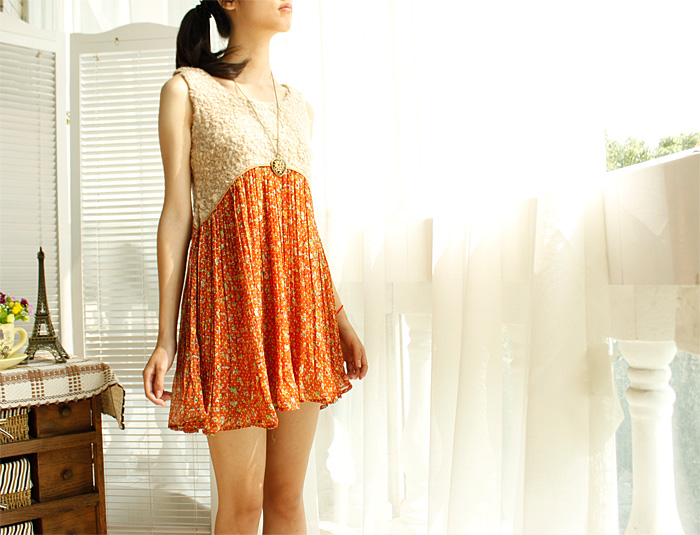 2013 autumn new arrival gentlewomen fashion patchwork sweep small woven vest skirt