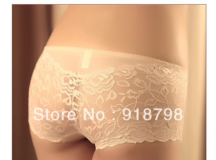 2013 best sexy lady's underwear high-end women's panties  holiday gift mix order 5 colors 2 pcs/lot 3 size  -CF1345B