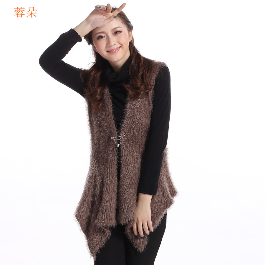 2013 cape ultra elastic all-match outerwear squirrel cashmere sweater handmade crochet cutout cape