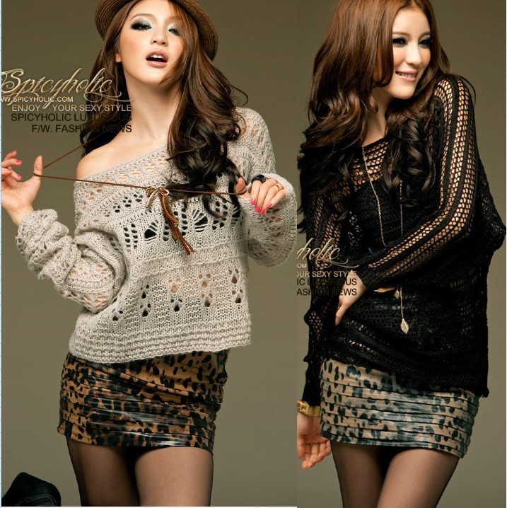 2013 E4956 leopard print sexy miniskirt basic skirt leather skirt bust skirt 2012 spring and autumn summer female