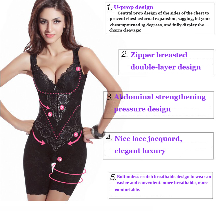 2013 Elastic Effect Lace Floral Corset Women Slimming Shapper Bamboo Fabric Shapewear Good Ventilation Waist Corsets Girdle