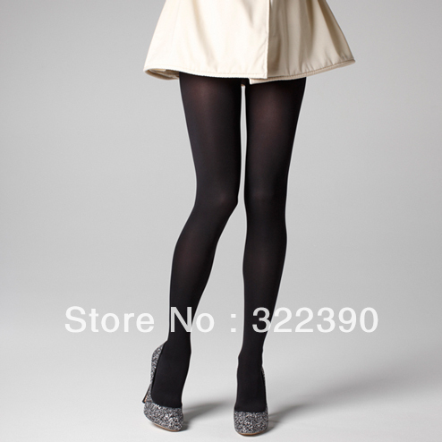 2013 Fashion new  Velvet pantyhose disposable black female thin work wear pants stockings s-038, 20 pairs/lot