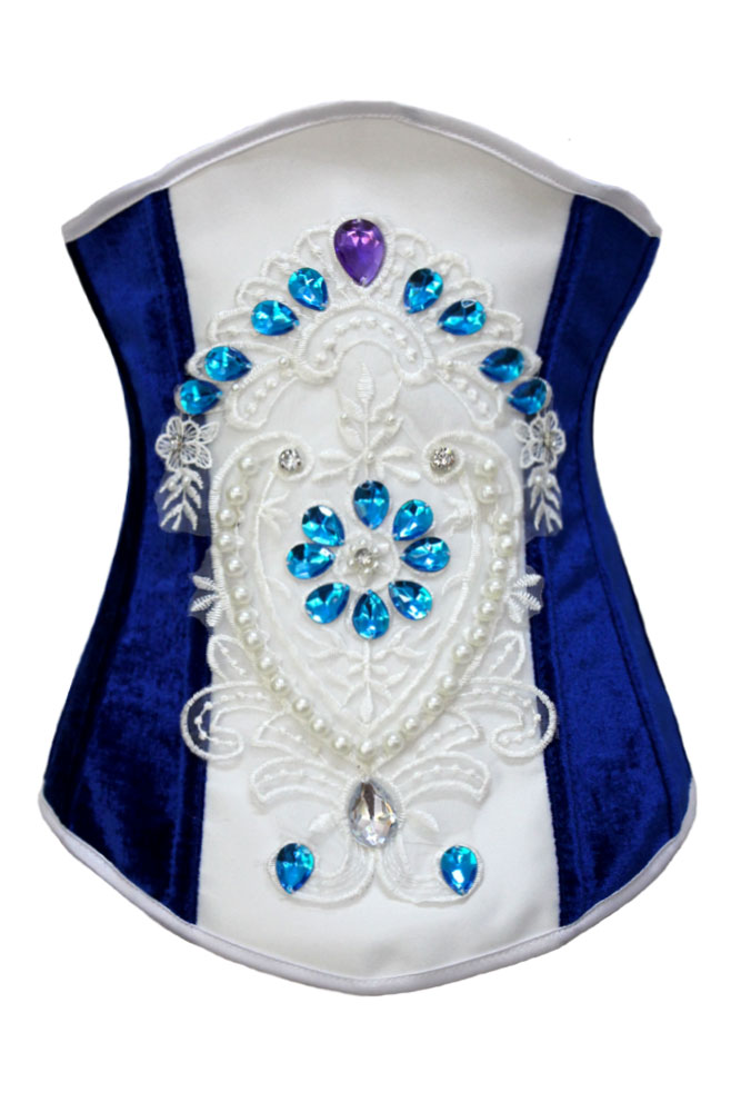 2013 Fashion royal vest body shaping flannelet corselets lacing 5248 free shipping