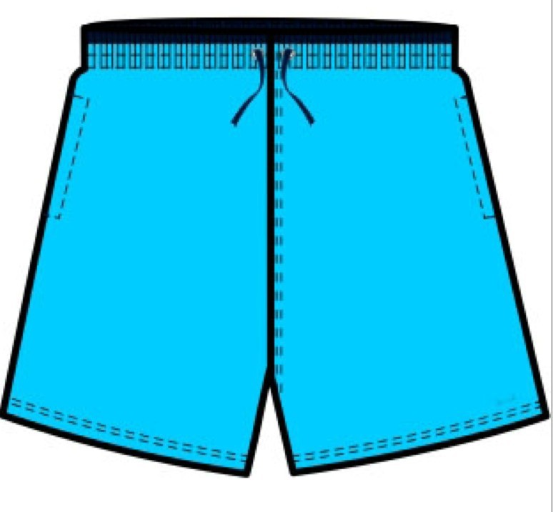 2013 fashion sky blue beach shorts(JC033)