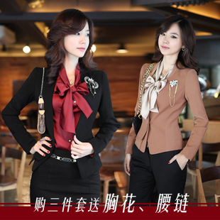 2013 formal ol work wear set women's fashion slim skirt formal work wear