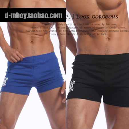 2013 Free Shipping Limited edition , ac male panties men's sports fitness pajama pants shorts casual home cotton 4