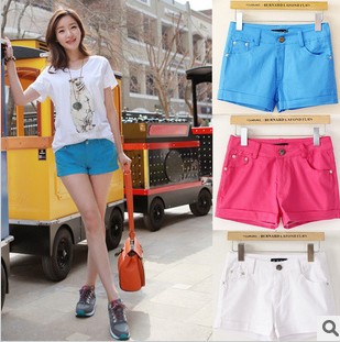 2013  Free shipping!   New Arrival Ladies Pleated High Waist Chiffon Shorts Divided Skirts Free Shipping