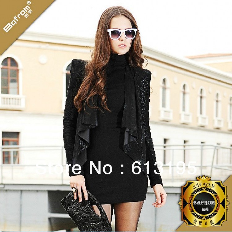 2013 free shipping new spring women's short leather leather / ydx231