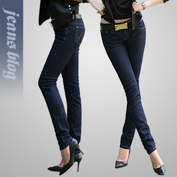 2013 Free Shipping Sales Limited  Fashion  Solid Skinny Pencil  Pants Denim Jeans  High Quality  Ladies No9153#