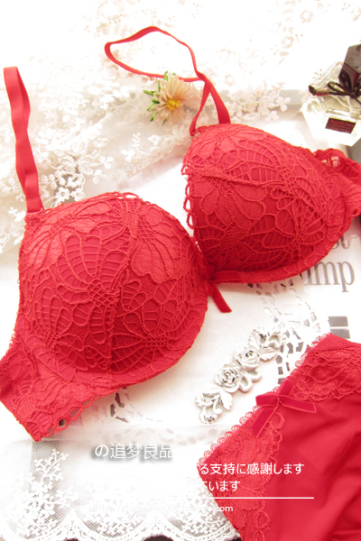 2013 free shipping Very crochet lace . la en big flower bra set sexy underwear