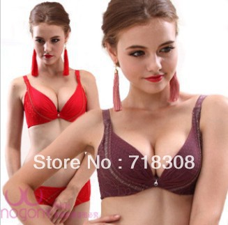 2013 Hot sale Lace Sexy Bra set  Women's Lingerie Bra&brief set  C cup Bra Lanny free Shipping