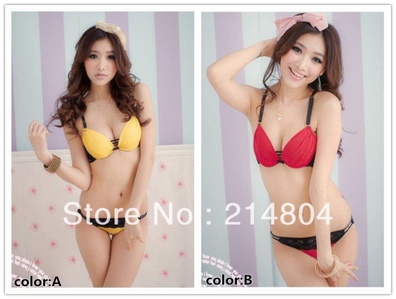 2013 Hot Sale  New fashion Lady`s Sexy Size B Bra / Underwear / lingerie suite/1000-5