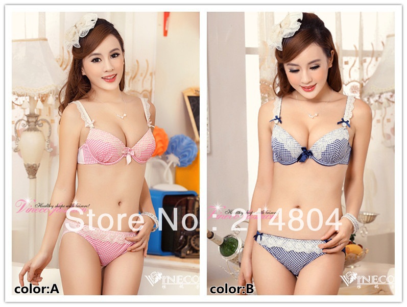 2013 Hot Sale  New fashion Lady`s Sexy Size B Bra / Underwear / lingerie suite/1069