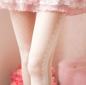 2013 hot sale ! Socks love sexy legs white stockings ultra-thin lace pantyhose free shipping(316)