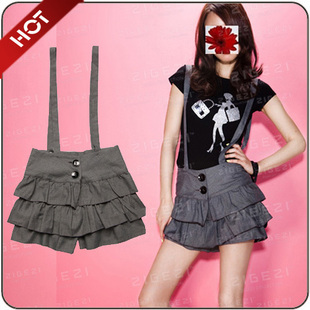 2013 Hot sale Spring Women shorts,miniskirt ,braces pants skirt,women's pants with suspenders,designer jumpsuits for women black