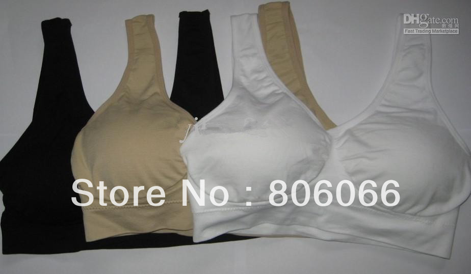 2013 Hot sales Genie Bra Seamless Adjustment Bra with Removable Pads 180pcs/lot (black white beige)