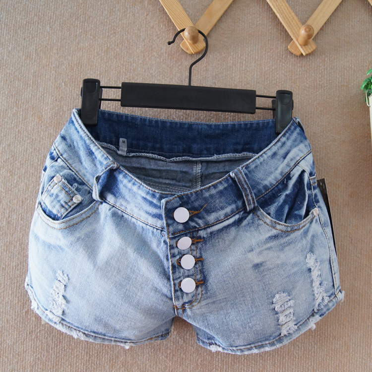 2013 jeans  lovely ladies were thin a wild denim shorts shorts wholesale splicing simachev