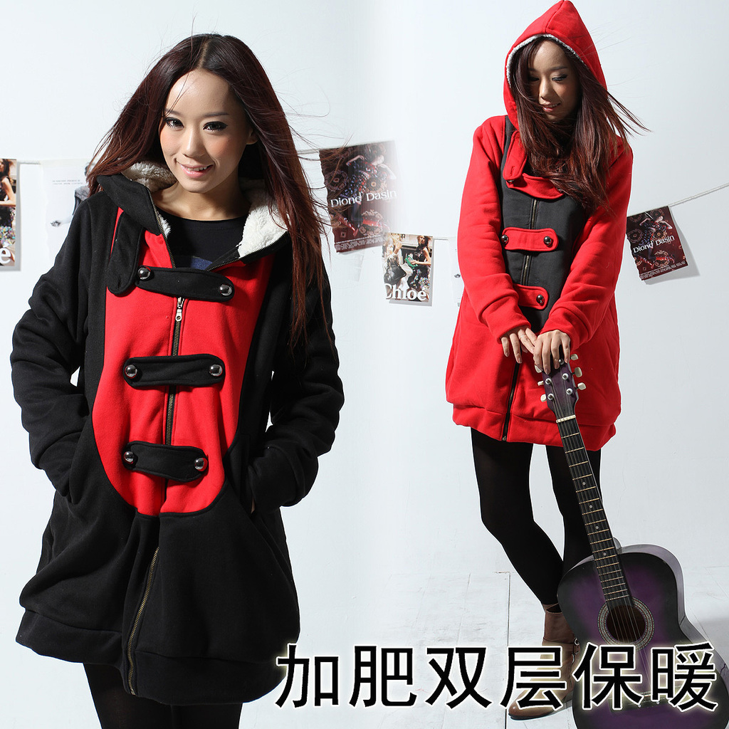 2013 Ladies' Fashion Faux Fur Jacket Thick Warm 100% Cotton Coat Winter Women Large Size High Quality Free Shipping