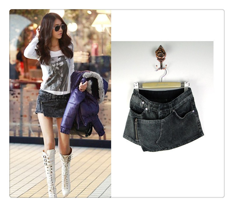 2013 lady Denim Shorts Black (S,L)Fashion Ladies Jean Shorts,Denim Pants with Casual Short Hot Sale Free Shipping