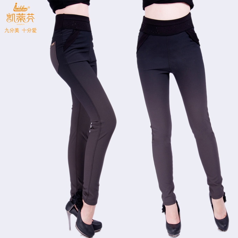 2013 legging new arrival casual single tier slim female trousers fashion tight thermal trousers