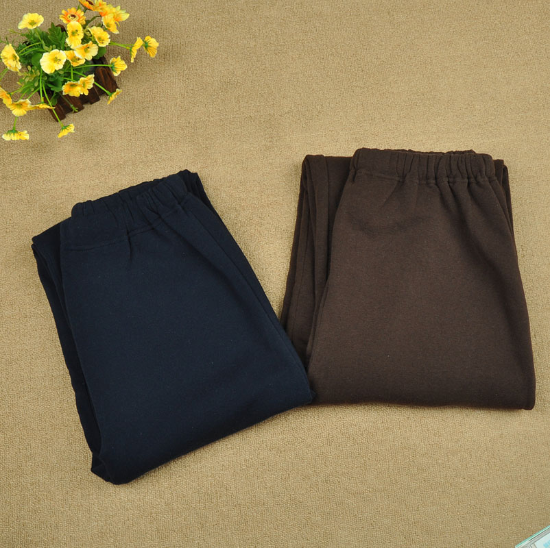 2013 male fleece derlook trousers pajama pants plus size 43-44k 2