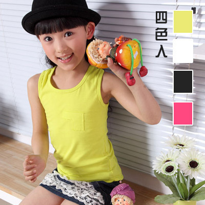 2013 male summer girls clothing child 100% short-sleeve cotton t-shirt baby vest bx02