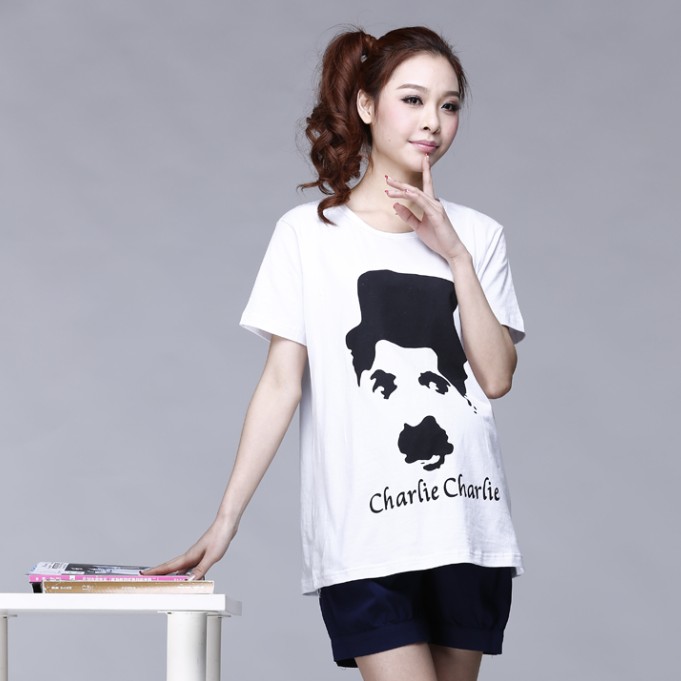 2013 maternity clothing maternity short-sleeve T-shirt maternity short-sleeve t-shirt top maternity T-shirt round neck summer