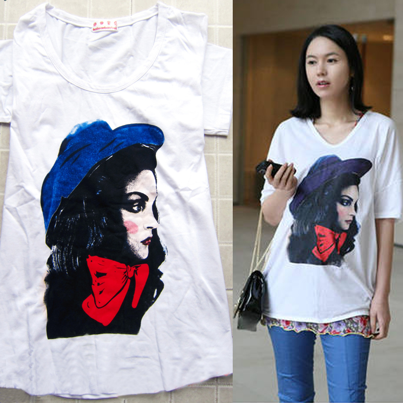 2013 maternity clothing summer beauty o-neck casual maternity t-shirt short-sleeve Maternity tops