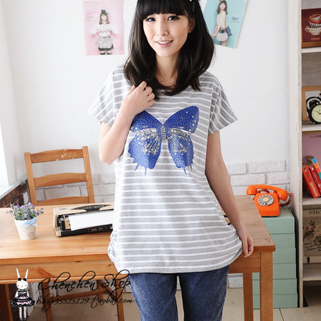 2013 maternity short-sleeve summer t-shirt maternity top maternity clothing summer pullover y366