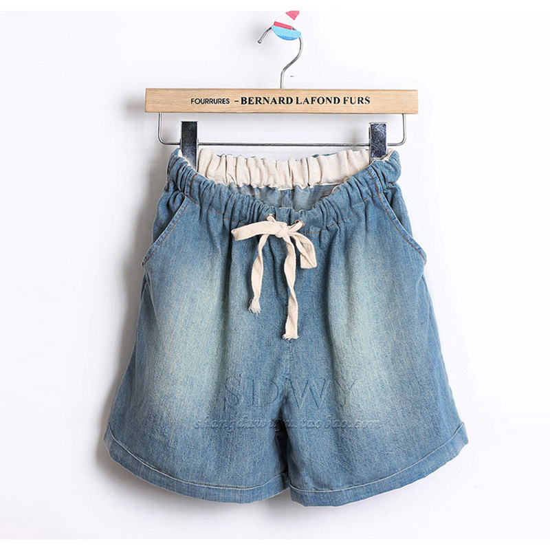 2013 New Arrival! Fashion  Vintage Summer Thin Denim Shorts  Denim Jeans Free Size for Women,K-J0001,FREE SHIPPING