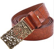 2013 New Arrival! fashion  Women's 100% Genuine Cowskin Leather Belt  Lady Waist Belt, H10042