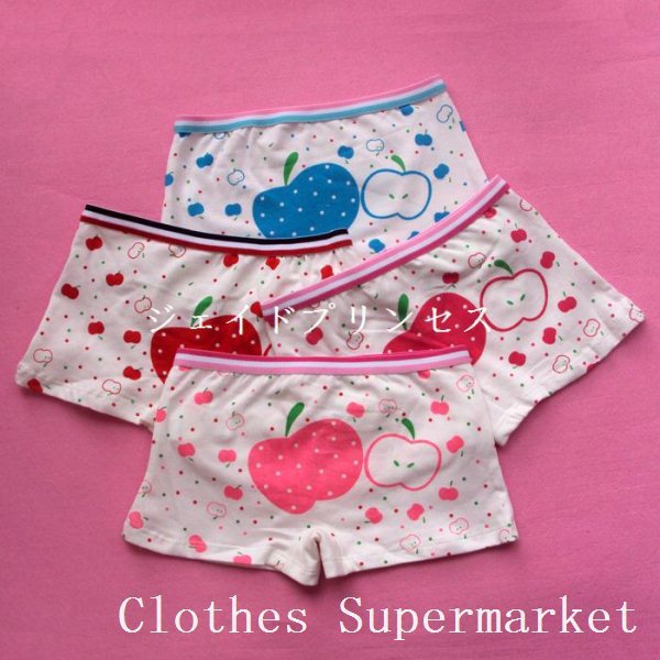 2013 New Arrival Free shipping EMS/DHL Children Cotton Underwear Panties Baby Boxers Girls Clothing 100-150cm 20pcs/lot