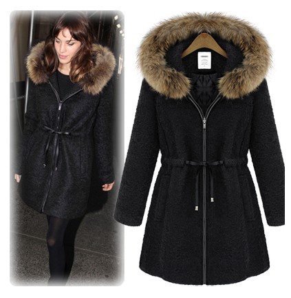 2013 New arrival,hot sale,women's fashion winter coat,Europe style,long coat,ladies' long cotton-padded jacket