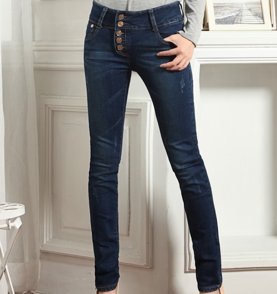 2013 New arrival,Korean/Japan women's casual skinny thin pencil jeans,ladies causal trousers,X2589