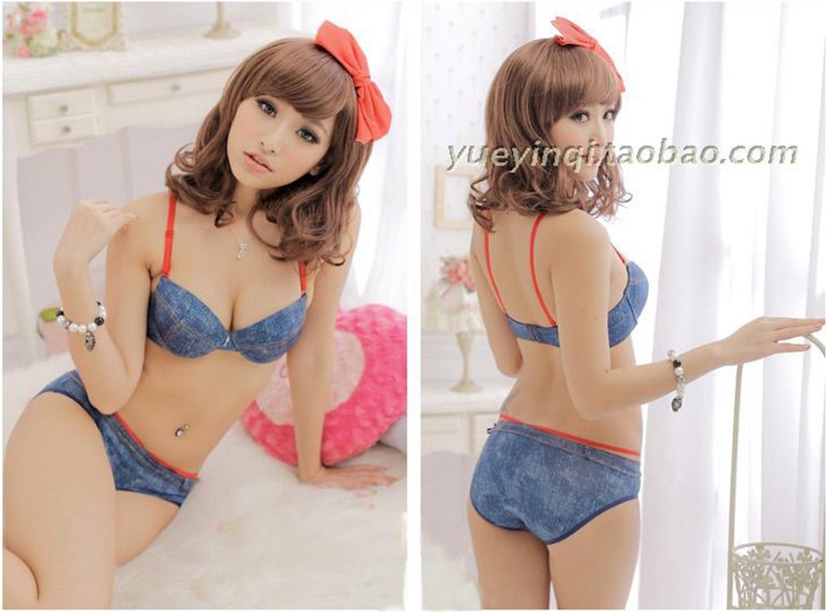 2013 New Arrival Sexy Ladies' bra sets,Push-up Women's brassiere for AB Cup