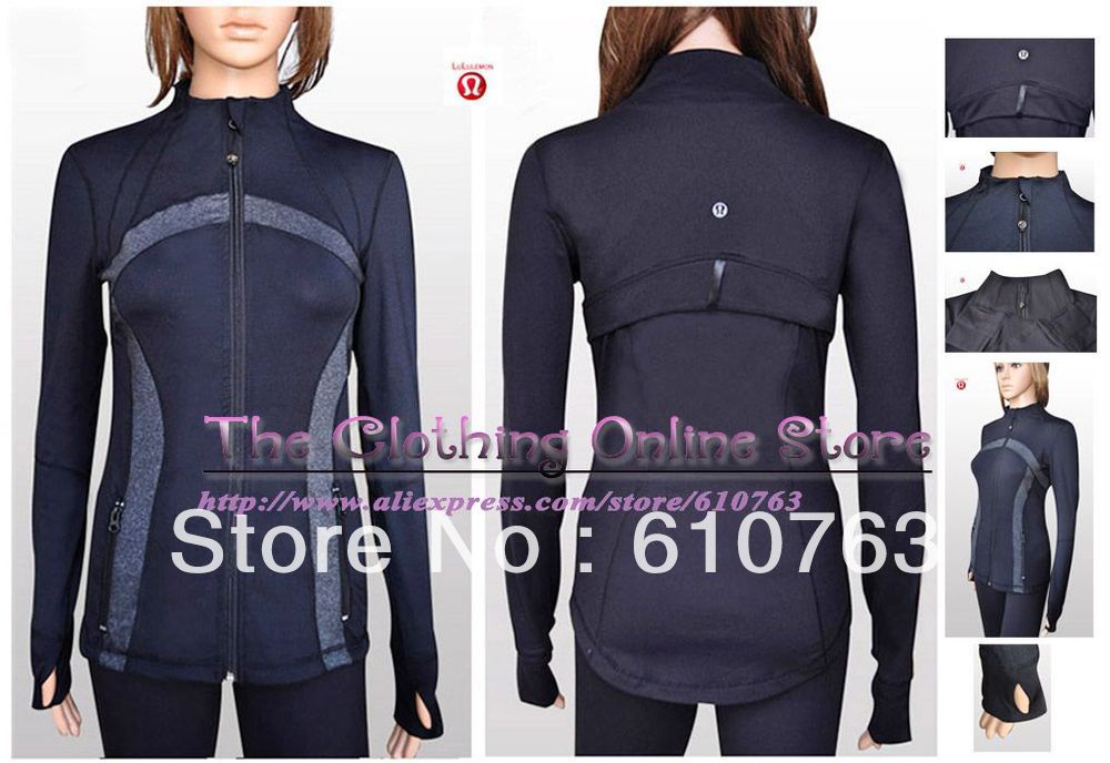 2013 New Best Yoga brand, Lululemon Women Fashion Cotton Hoody Jacket, Size 4,6,8,10,12,Free Shipping,