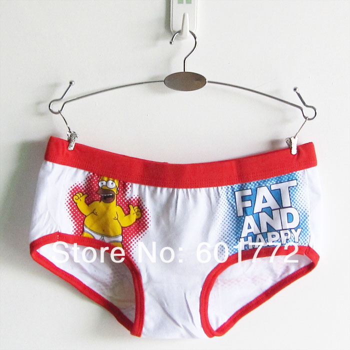 2013 new cotton women's sweety cartoon underwears/ briefs, fashion panties and boxers, free shipping