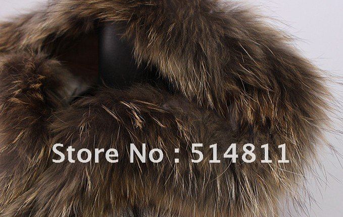 2013 new fashion fur  Detachable  Womens down coat  free shoping