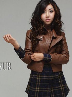 2013 New Fashion Novelty Women Faux Fur Short Coat for Ladies Stimulation Genius Leather Overcoat Winter Casual Free Shipping