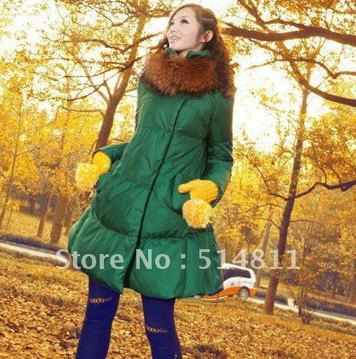 2013 new fashion  removable cap  long Womens down coat  free shoping 013