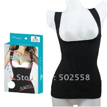 2013  new fashion slim shaper dress underwear push up chest bra intimates corset belt supreme shape slimming B-50