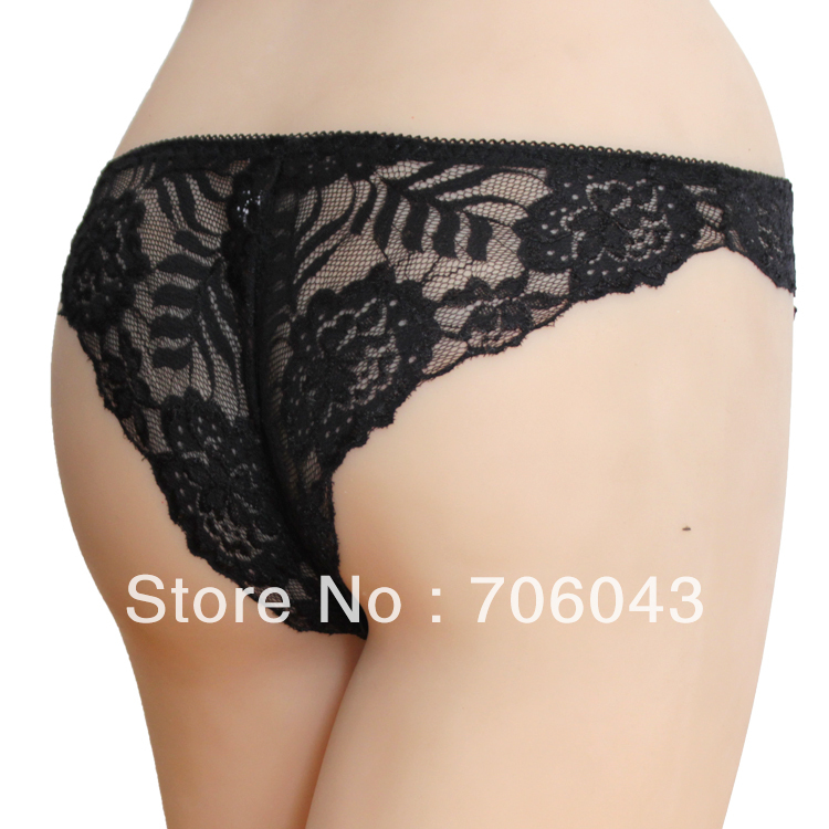 2013 new hot bud wire mesh yarn hollow the sexy transparent codes Ms. briefs shorts wholesale and retail + Free Shipping