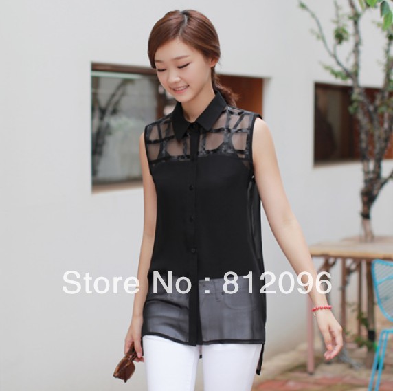 2013 new Promotions hot trendy cozy women blouse shirts jacket T-shirt Fashion Snow textile shirt chiffon with a refreshing