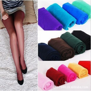 2013 new Spring  Fashion Candy COLOR Sexy Pantyhose Tights Slik Stockings For Women 1612