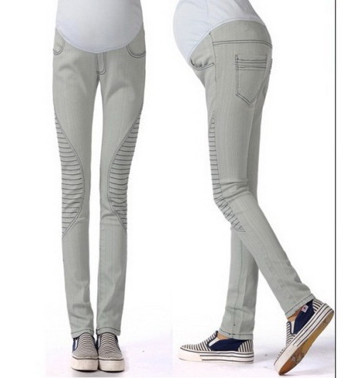 2013 NEW Spring Fashion Maternity jeans Pregnant women Jeans Casual Maternity  abdominal pants 4 size #YZ079