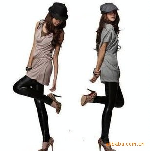 2013 New Spring imitation leather  Pants Sexy Leggings  Tights For Women