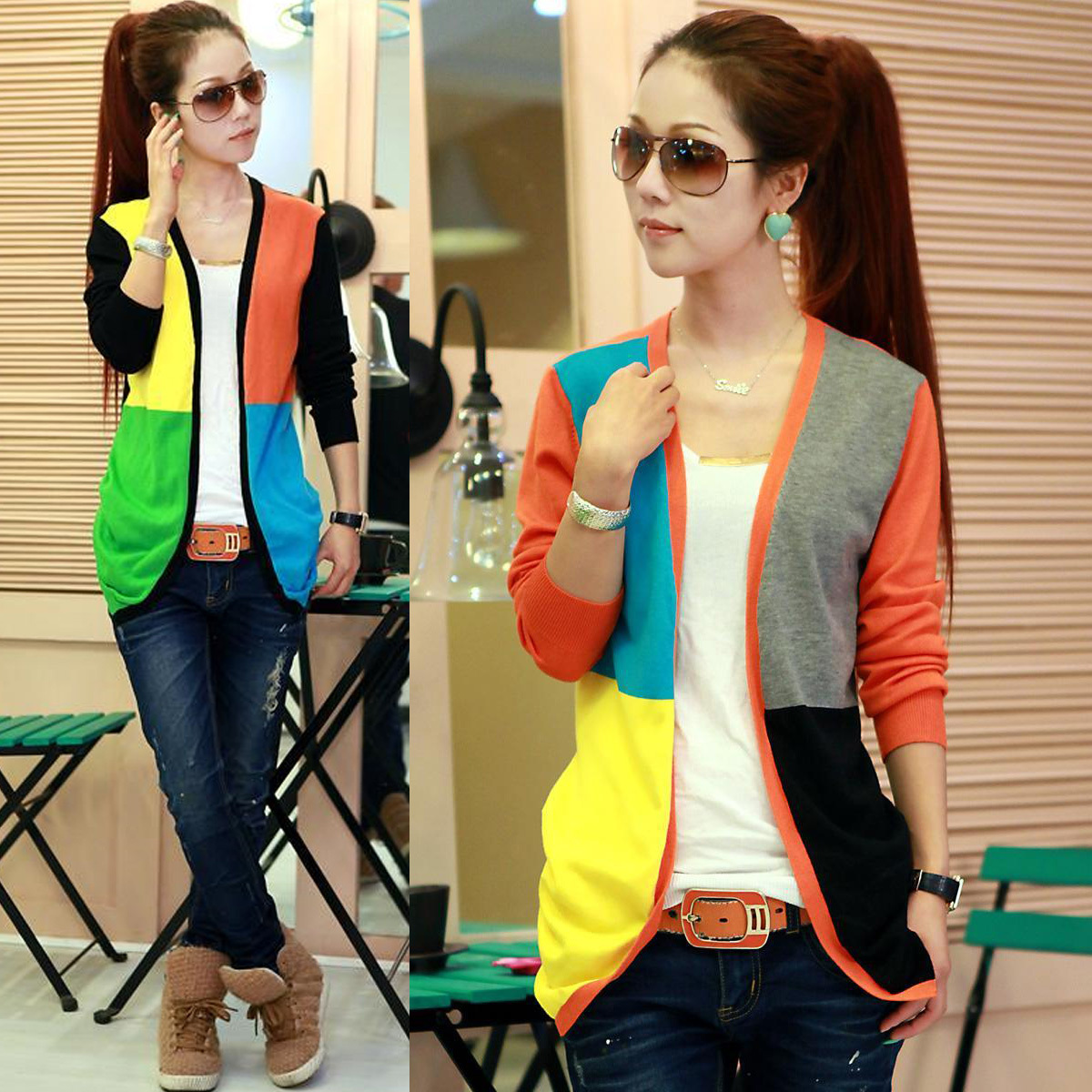 2013 new spring korean style fashion casual thin women cardigan/small jacket/outerwear/coat