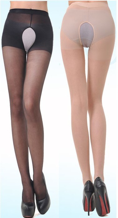 2013 New Style Sexy Ladie's Lace Crotchless Pantyhose Tights silk Sexy Stocking Leggings Summer Women